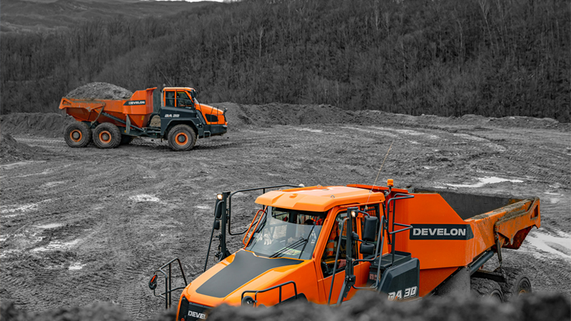 Camiones Mineros DEVELON Camión articulado DA30-5