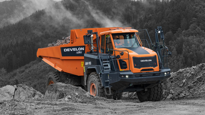 Camiones Mineros DEVELON Camión articulado DA45-7 4x4