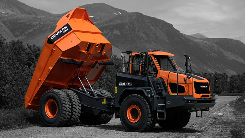 Camiones Mineros DEVELON Camión articulado DA45-7 4x4