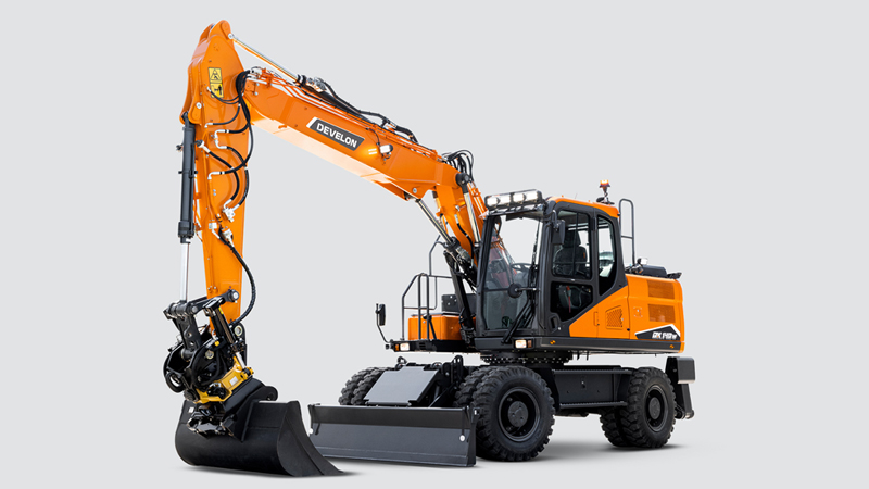 DEVELON Excavadoras sobre Neumáticos - Maquinaria Pesada Paraguay