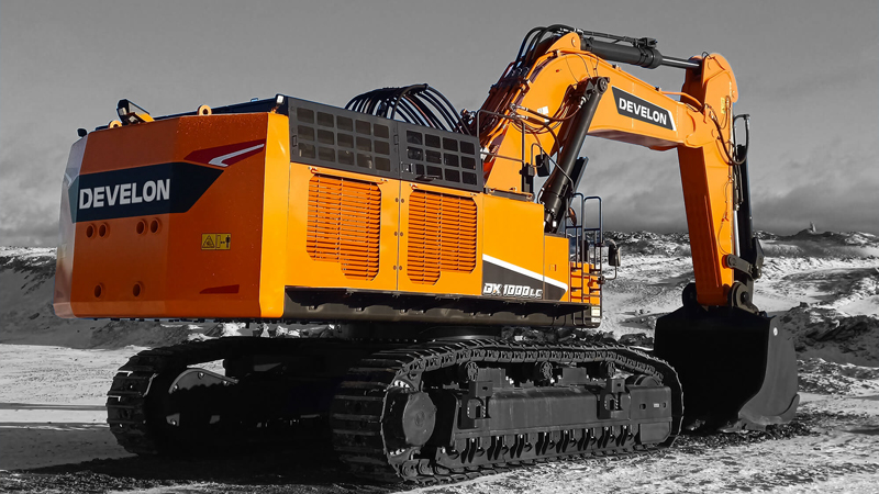 Excavadoras sobre Orugas DEVELON DX1000LC-7