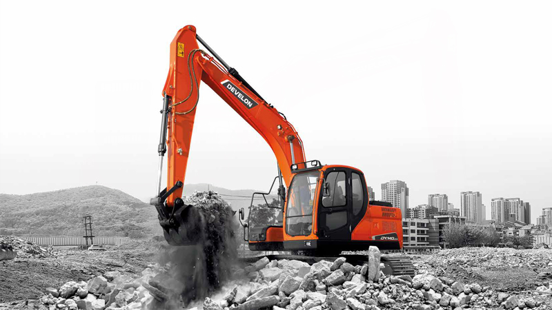 Excavadoras sobre Orugas DEVELON Excavadora DX140LCA
