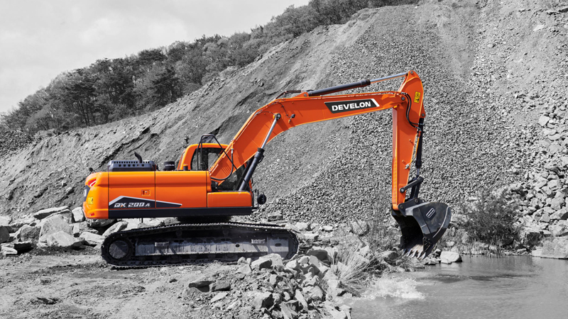 Excavadoras sobre Orugas DEVELON Excavadora DX200A-7M