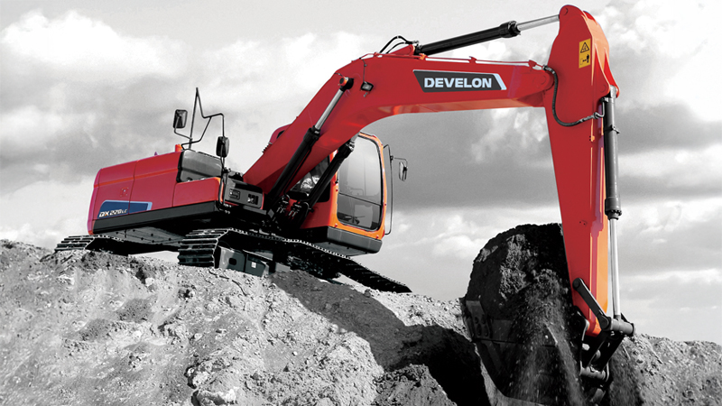 Excavadoras sobre Orugas DEVELON Imagen
