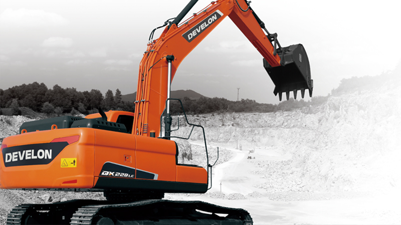 Excavadoras sobre Orugas DEVELON Imagen
