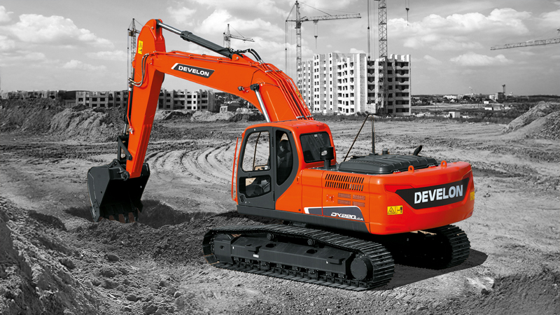 Excavadoras sobre Orugas DEVELON Excavadora DX220LCA-2M