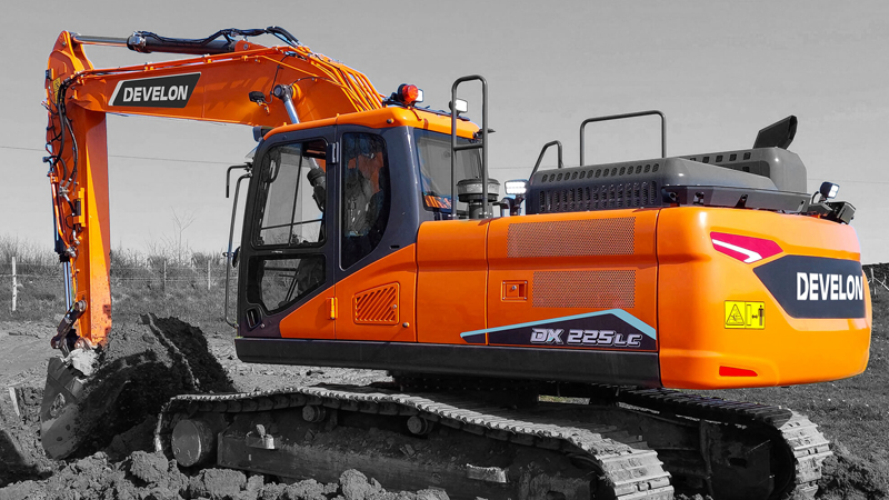 Excavadoras sobre Orugas DEVELON Excavadora DX225LC-7