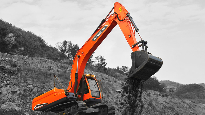 Excavadoras sobre Orugas DEVELON Excavadora DX225LCA-2
