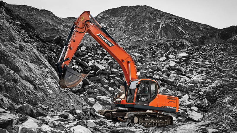 Excavadoras sobre Orugas DEVELON Excavadora DX225LCA-7M