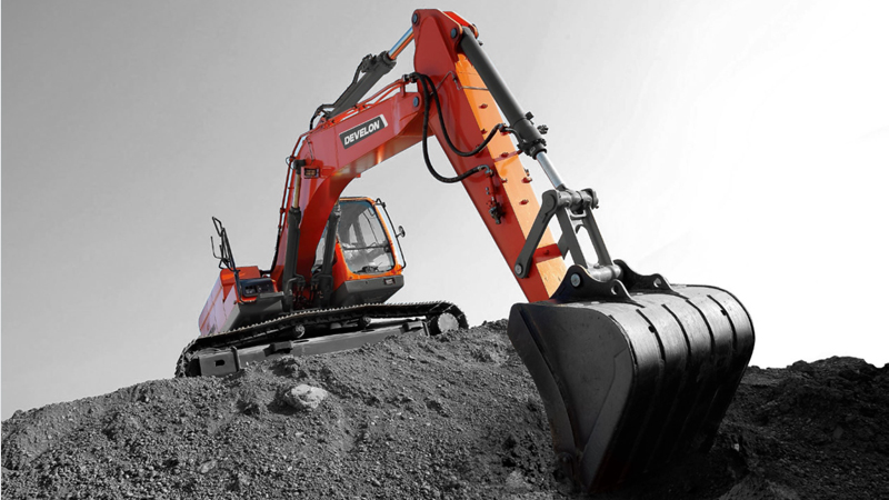 Excavadoras sobre Orugas DEVELON Excavadora DX225NLCA