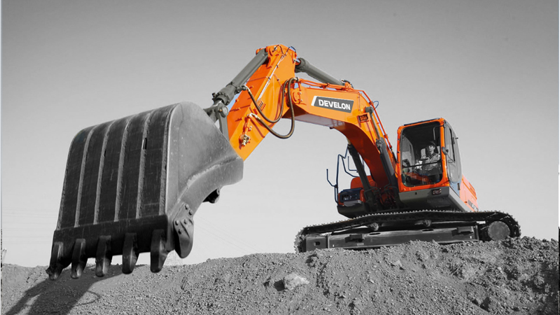Excavadoras sobre Orugas DEVELON Excavadora DX225NLCA
