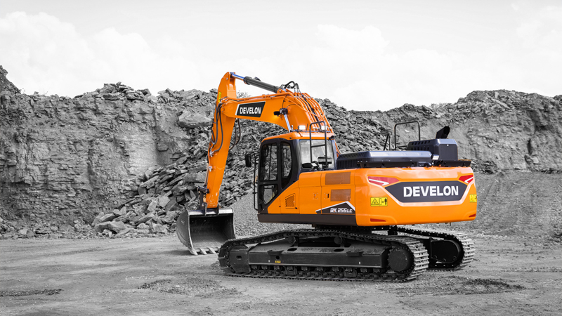 Excavadoras sobre Orugas DEVELON Excavadora DX255LC-7