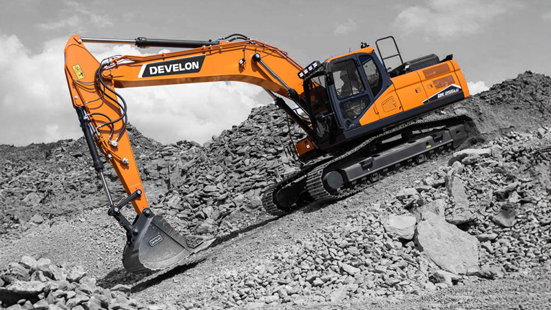 Excavadoras sobre Orugas DEVELON Excavadora DX255LC-7