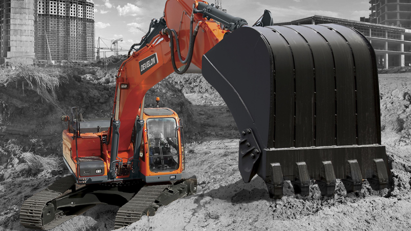 Excavadoras sobre Orugas DEVELON Excavadora DX260LCA