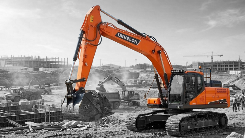 Excavadoras sobre Orugas DEVELON Imagen