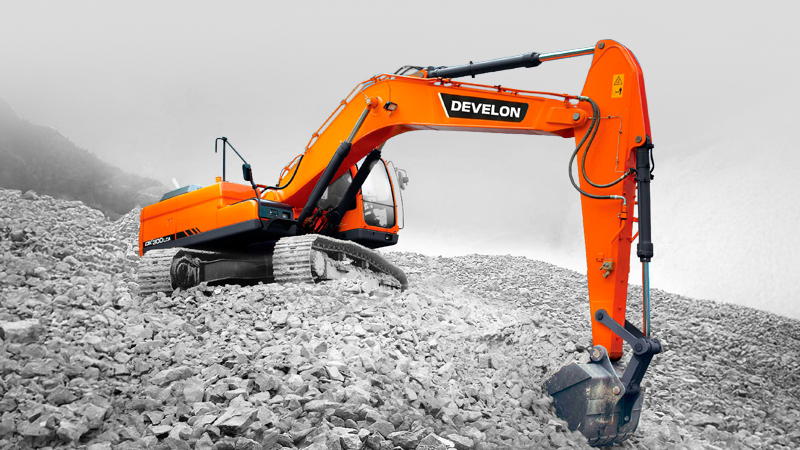 Excavadoras sobre Orugas DEVELON Excavadora DX300LC-7(K)