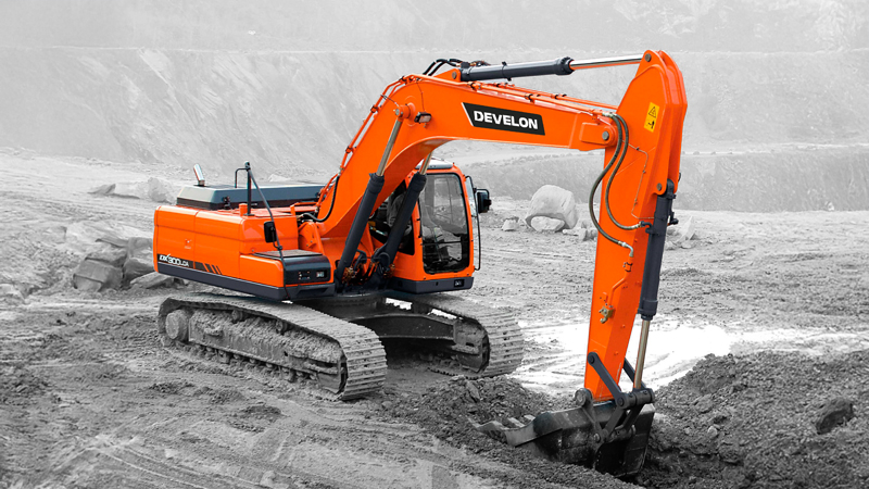 Excavadoras sobre Orugas DEVELON Excavadora DX300LC-7(K)