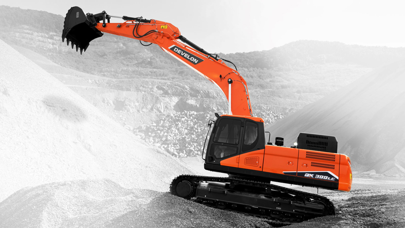 Excavadoras sobre Orugas DEVELON Excavadora DX300LC-7M