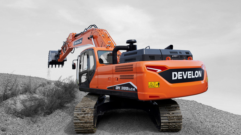 Excavadoras sobre Orugas DEVELON Excavadora DX300LCA-7M