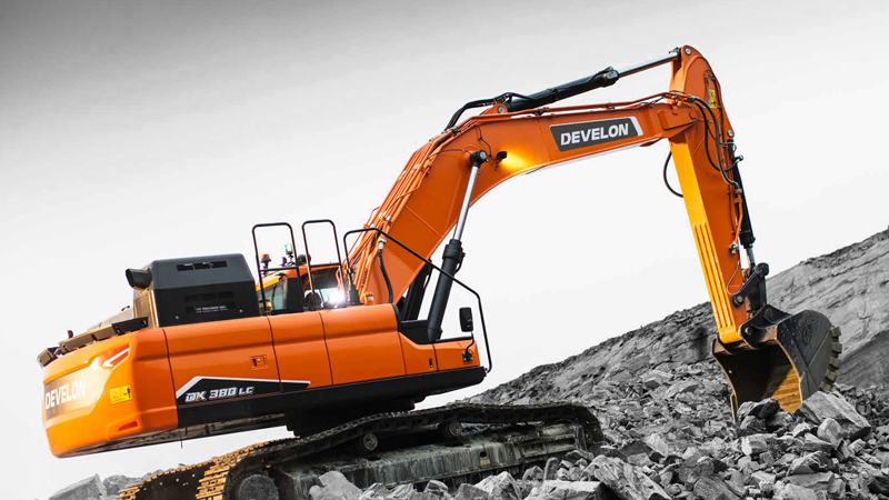 Excavadoras sobre Orugas DEVELON Excavadora DX380LC-7(K)