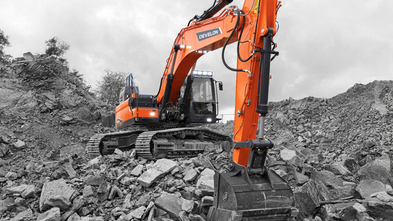 Excavadoras sobre Orugas DEVELON Excavadora DX380LC-7(K)