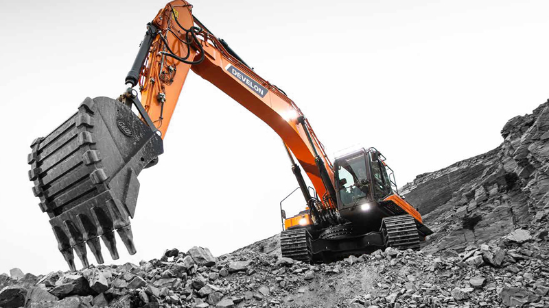Excavadoras sobre Orugas DEVELON Excavadora DX380LC-7(K)