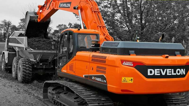 Excavadoras sobre Orugas DEVELON Excavadora DX420LC-7(K)