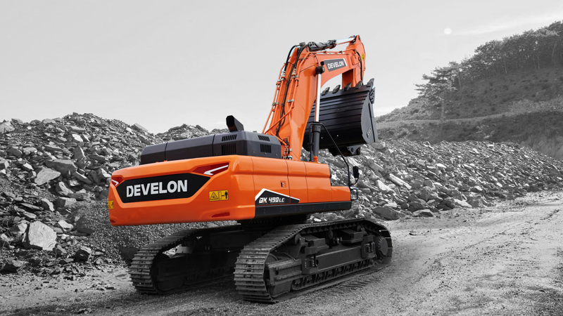 Excavadoras sobre Orugas DEVELON Excavadora DX490LC-7B