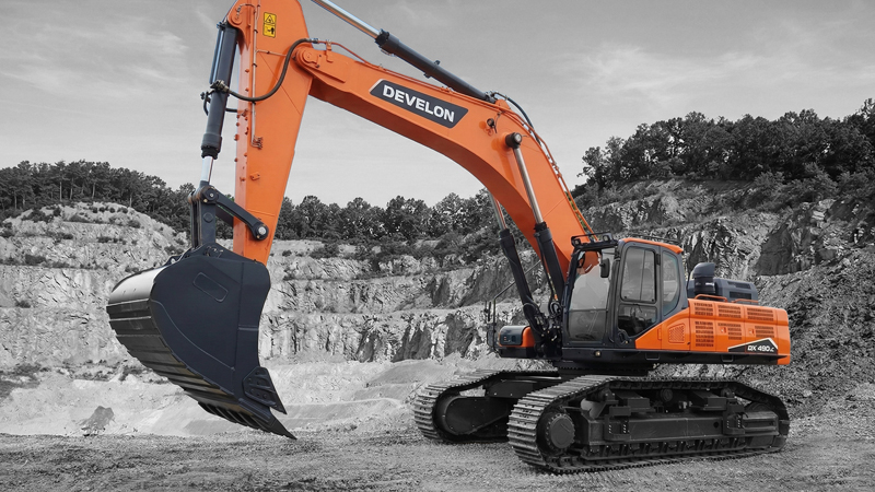 Excavadoras sobre Orugas DEVELON Excavadora DX490LC-7M