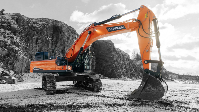Excavadoras sobre Orugas DEVELON Excavadora DX490LC-7M