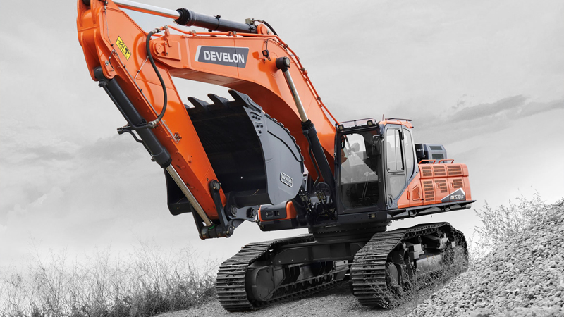Excavadoras sobre Orugas DEVELON Excavadora DX530LC-7M
