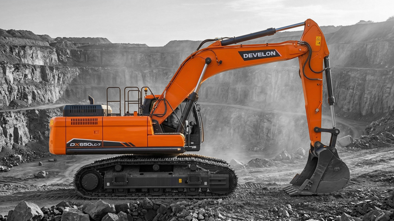Excavadoras sobre Orugas DEVELON DX650LC-7