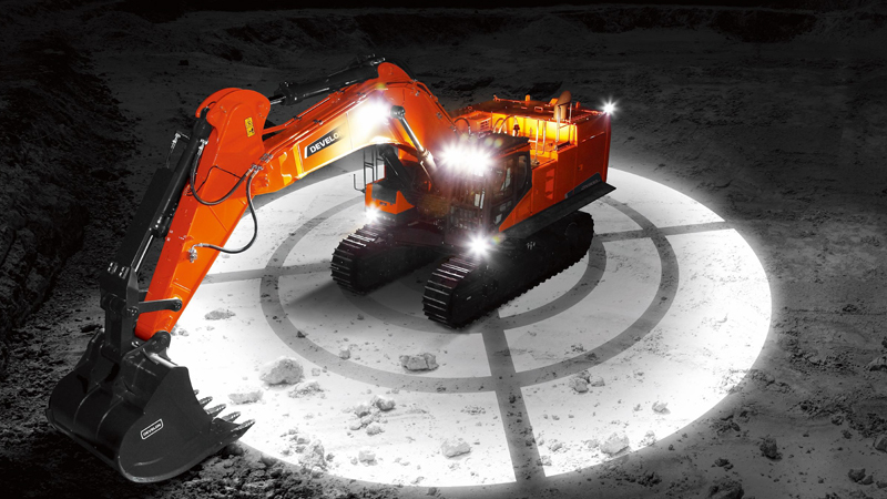 Excavadoras sobre Orugas DEVELON Excavadora DX800LC-5B