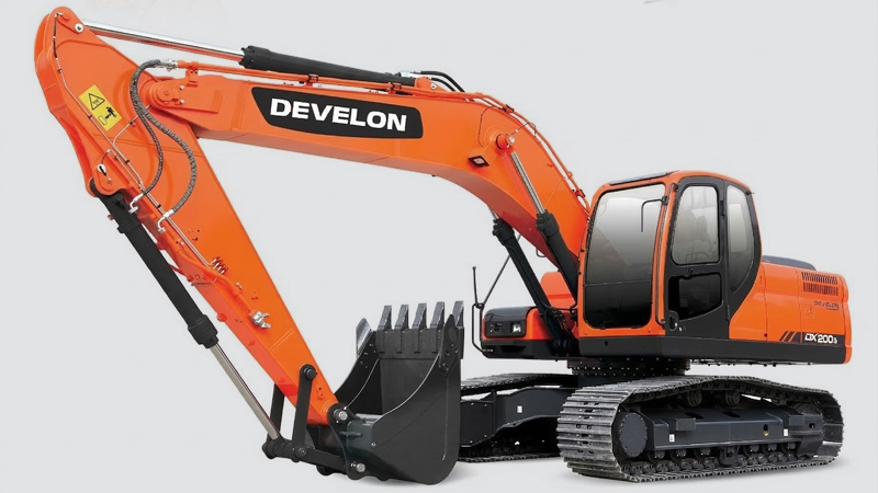 Excavadoras sobre Orugas DEVELON Excavadora DX200-3B