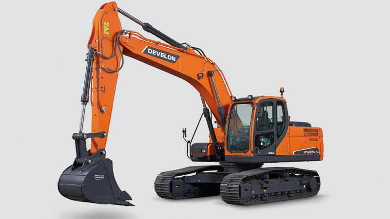 Excavadoras sobre Orugas DEVELON Excavadora DX225NLCA