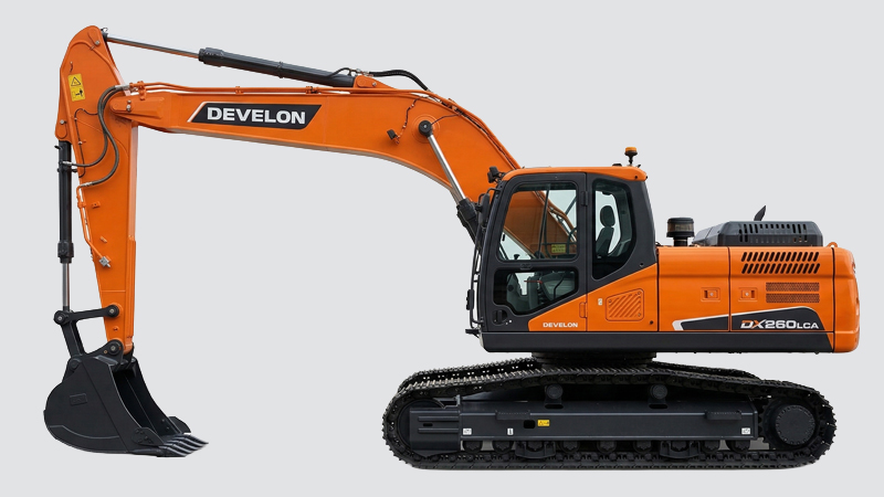 Excavadoras sobre Orugas DEVELON Excavadora DX260LCA