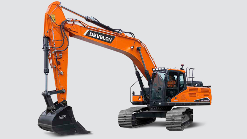 Excavadoras sobre Orugas DEVELON Excavadora DX300LC-7(K)