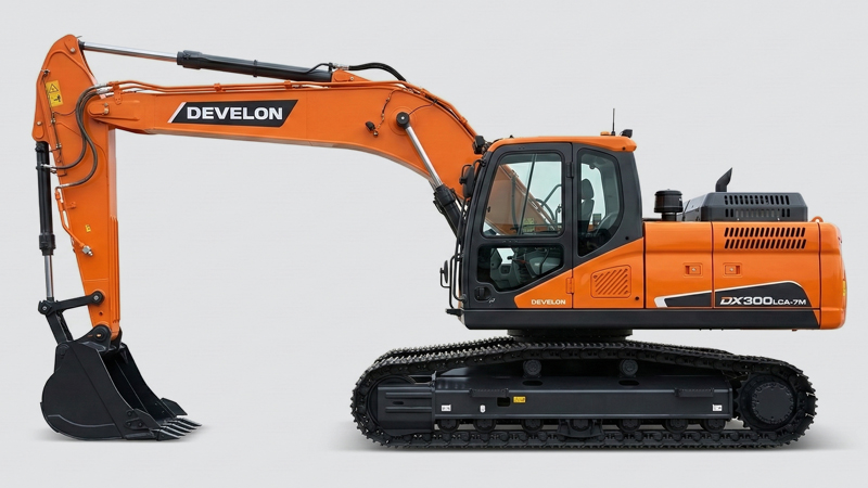 Excavadoras sobre Orugas DEVELON Excavadora DX300LCA-7M
