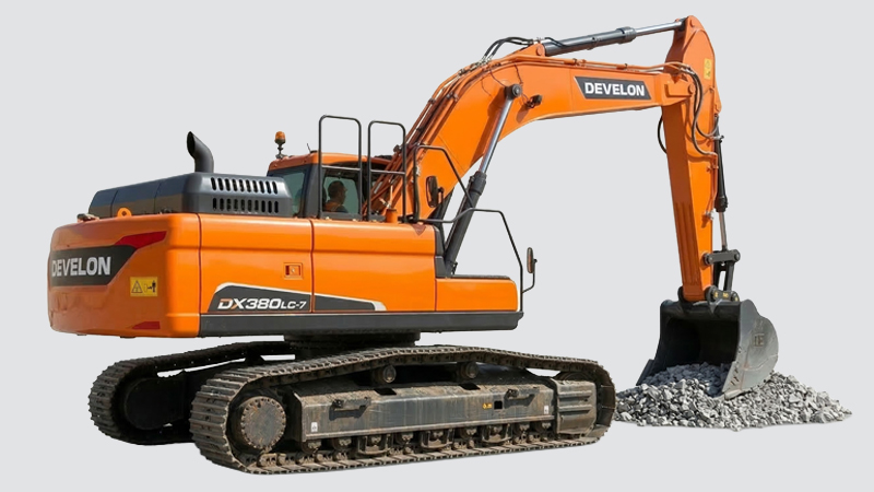 Excavadoras sobre Orugas DEVELON Excavadora DX400LC-7B
