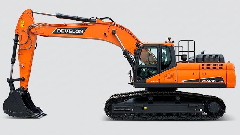 Excavadoras sobre Orugas DEVELON Excavadora DX450LC-7M