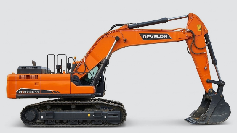 Excavadoras sobre Orugas DEVELON Excavadora DX650LC-7