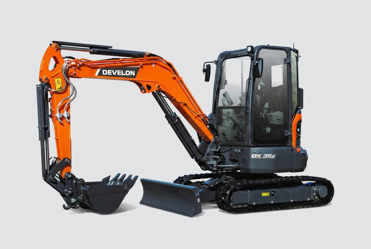 Miniexcavadoras DEVELON Miniexcavadora DX35Z-7
