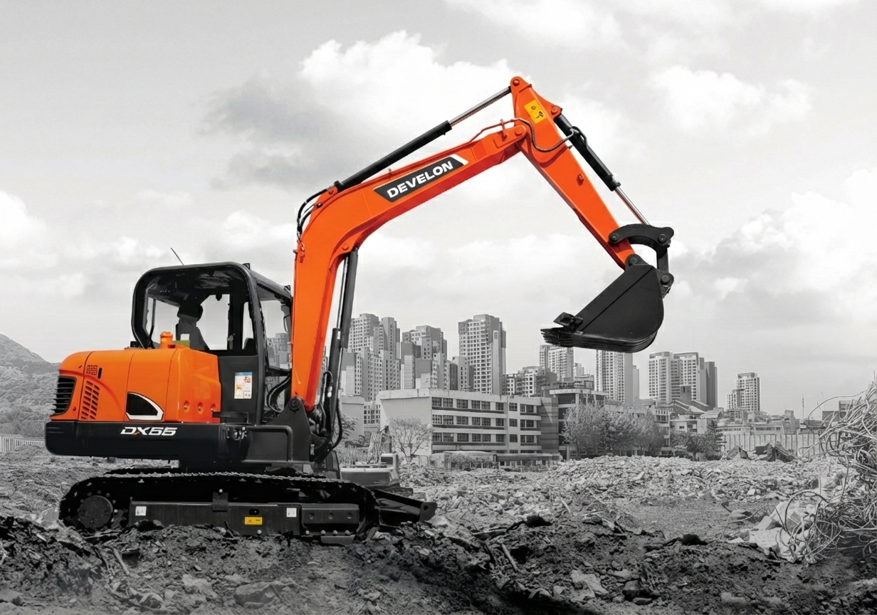 Miniexcavadoras DEVELON Imagen