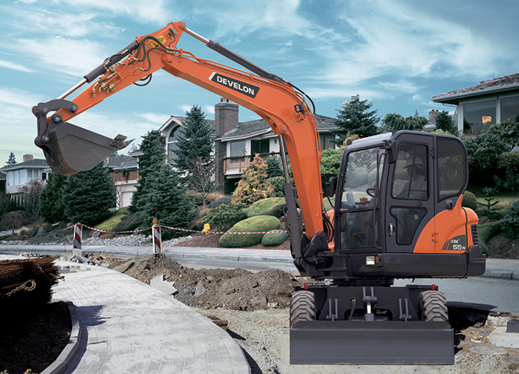 Miniexcavadoras DEVELON Imagen