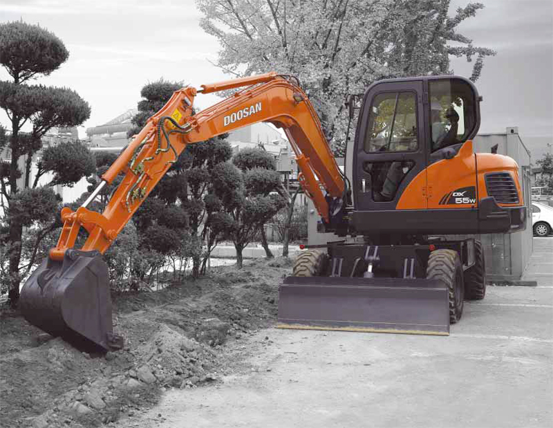 Miniexcavadoras DEVELON Imagen