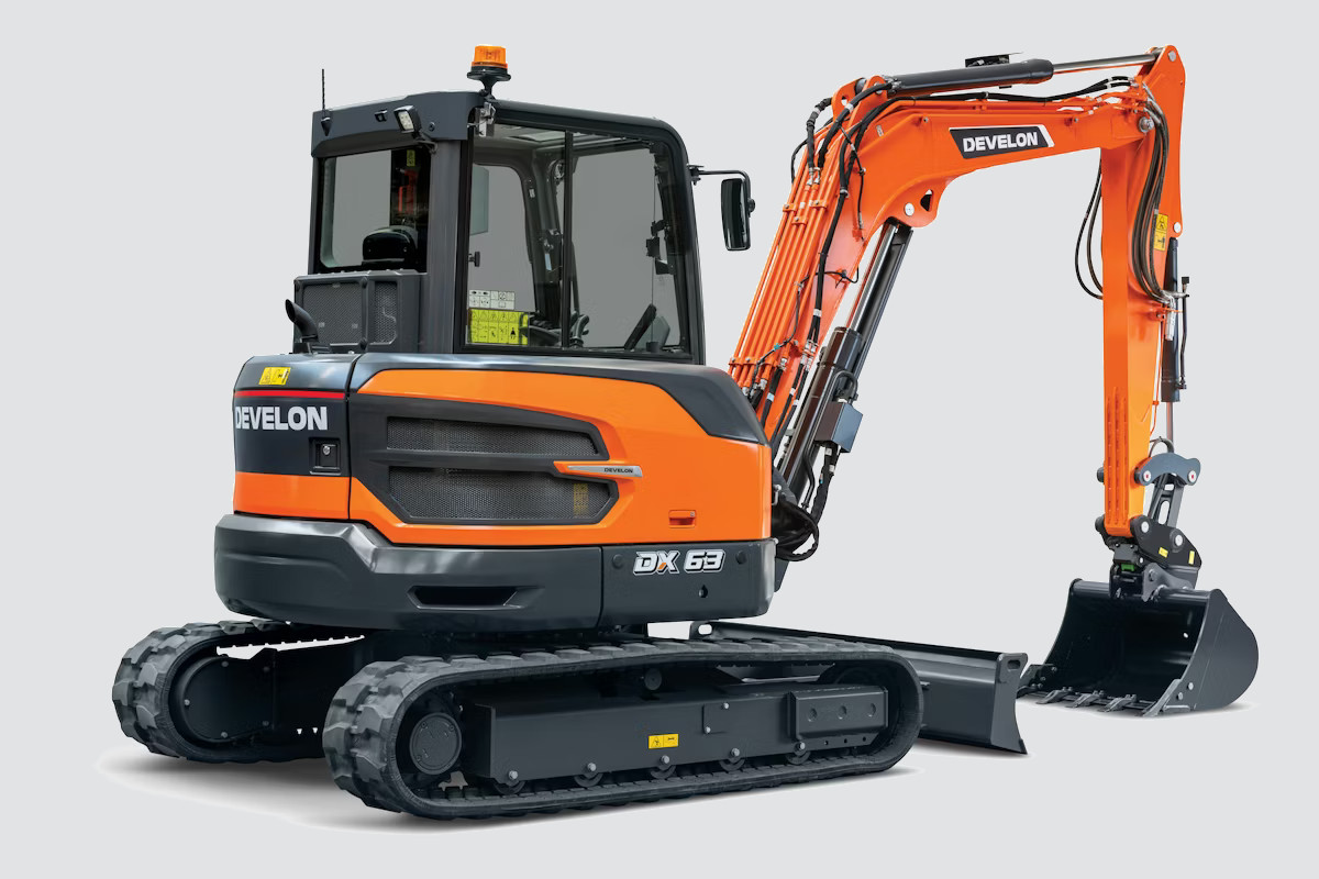 Miniexcavadoras DEVELON Imagen