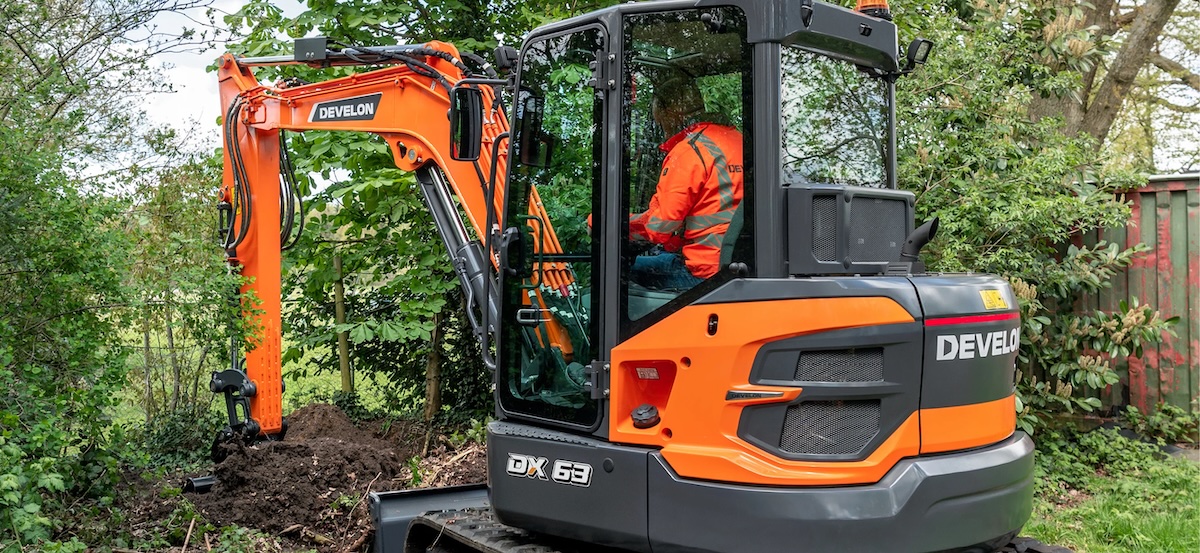 Miniexcavadoras DEVELON Imagen