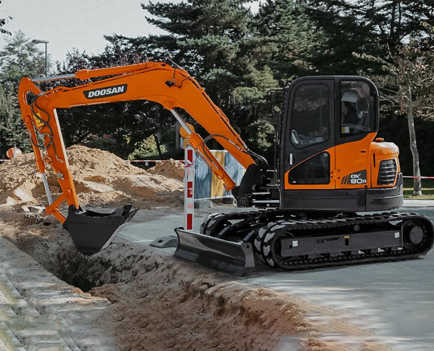 Miniexcavadoras DEVELON Imagen