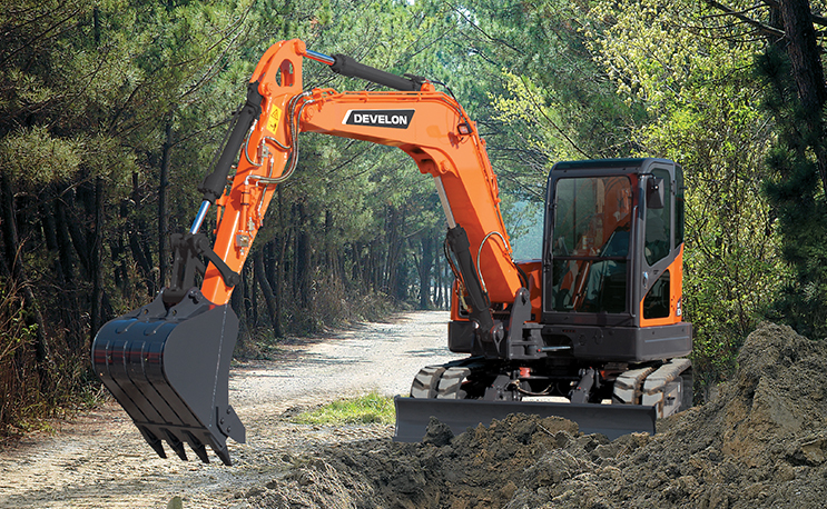 Miniexcavadoras DEVELON Imagen