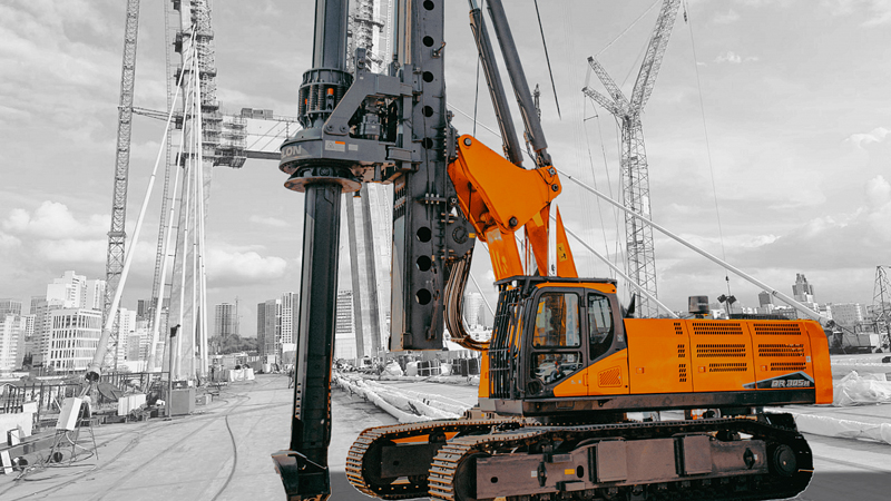 Aplicaciones Especiales DEVELON Perforadora rotativa DR305 H